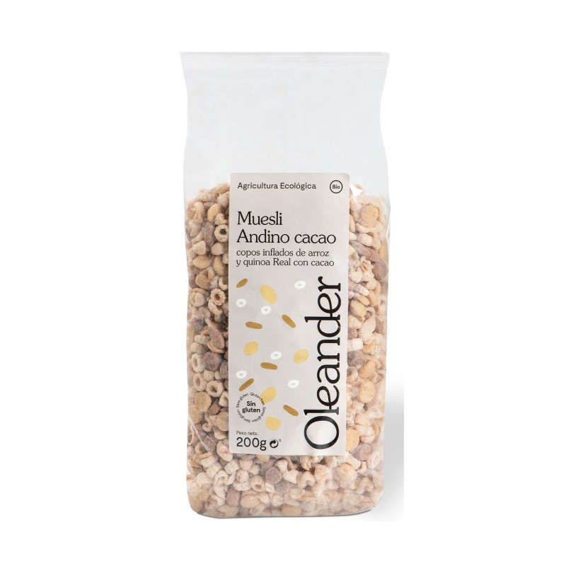 Muesli andino al cacao s/g ole