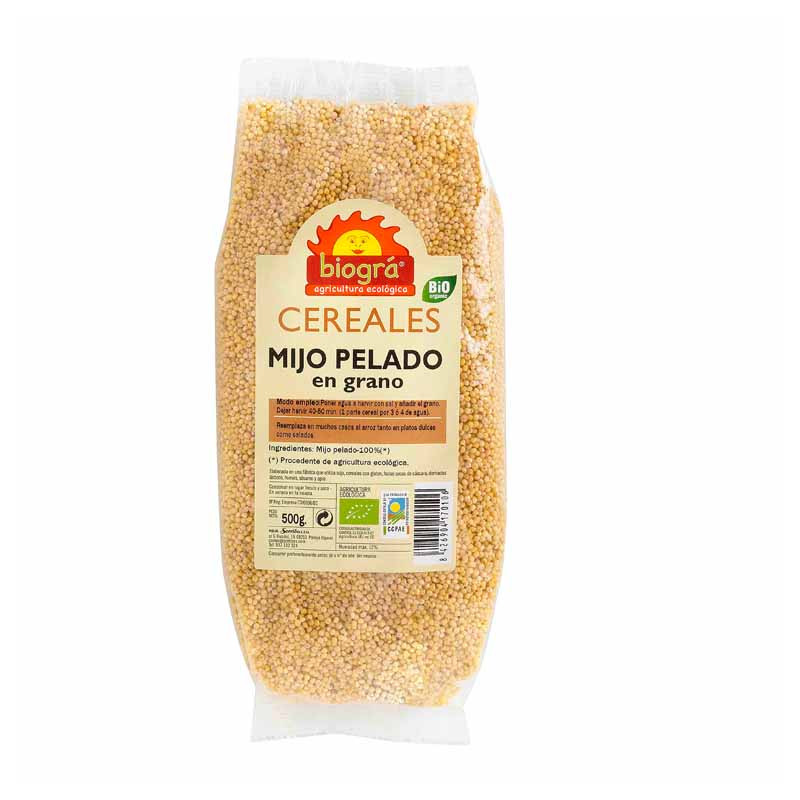 Mijo pelado 500g biogra