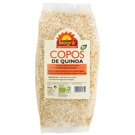 Copos quinoa 300gr biogra