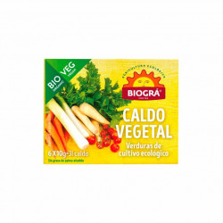 Caldo vegetal cubitos biogra