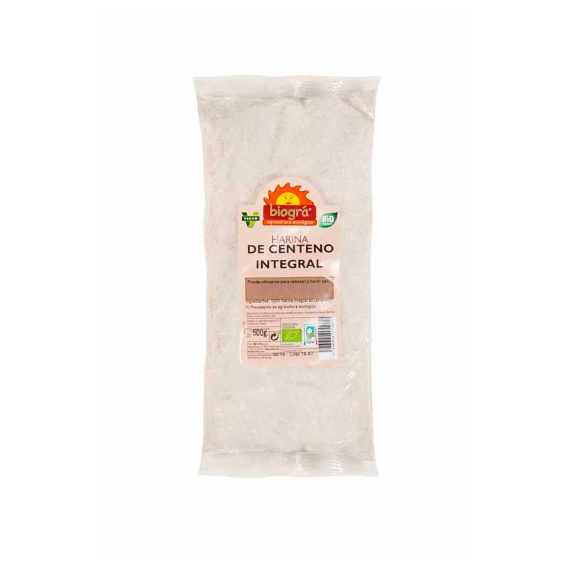 Harina centeno 500gr bio biogr