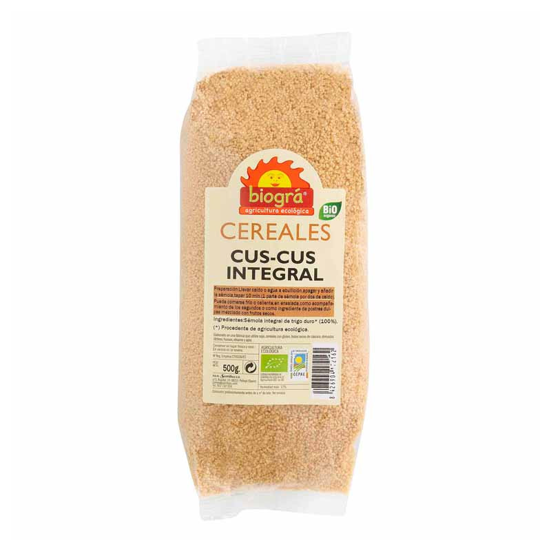 Cuscus 500gr bio biogra