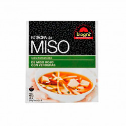 Sopa miso verduras 40gr biogra