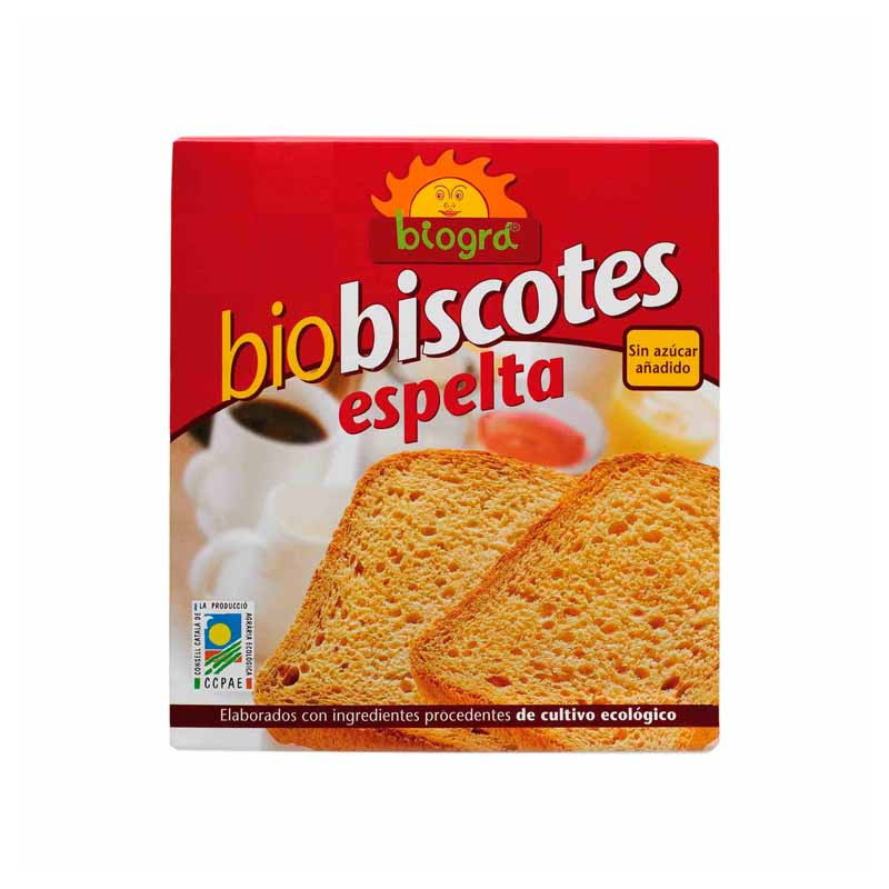 Biscotes espelta 270gr biogra