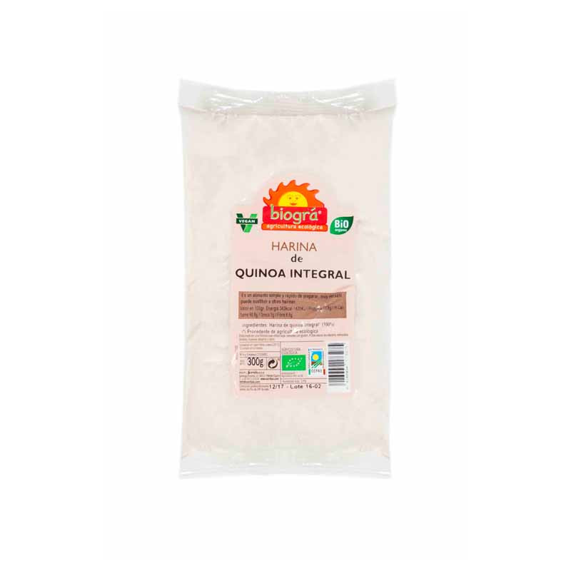 Harina quinoa bio 300gr biogra
