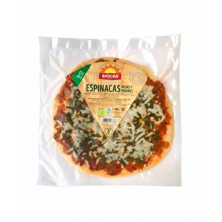 Pizza bio setas 300gr biogra