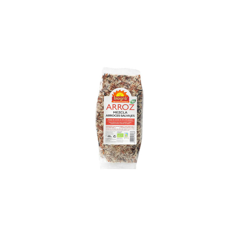 Arroz salvaje mezcla 250gr biogra
