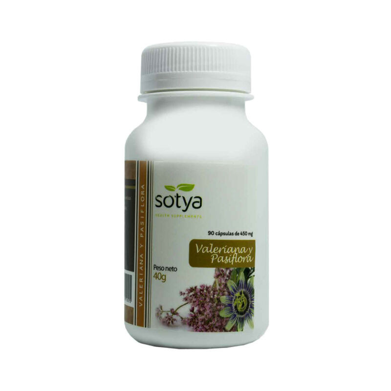 Pasiflora+valeriana 60cp sotya