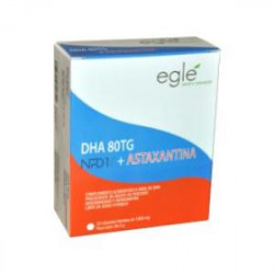 Npd1 dha 80tg + astaxantina 60caps 1883mg egle