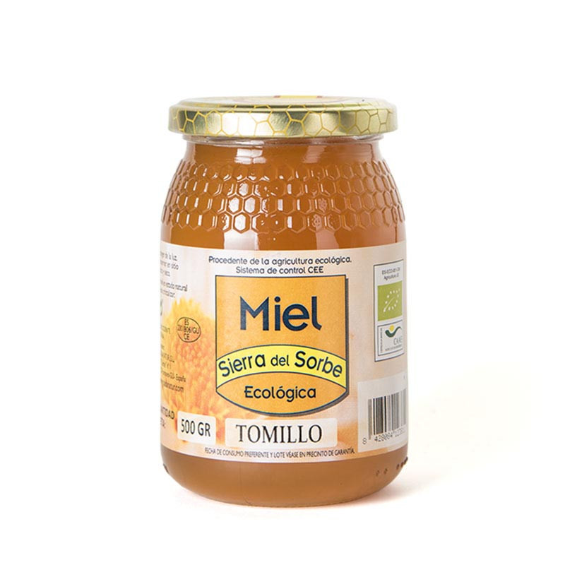 Miel tomillo eco 500gr.sierra