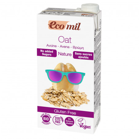 Ecomil avena s/g s/a 1lt blanca disnadiet