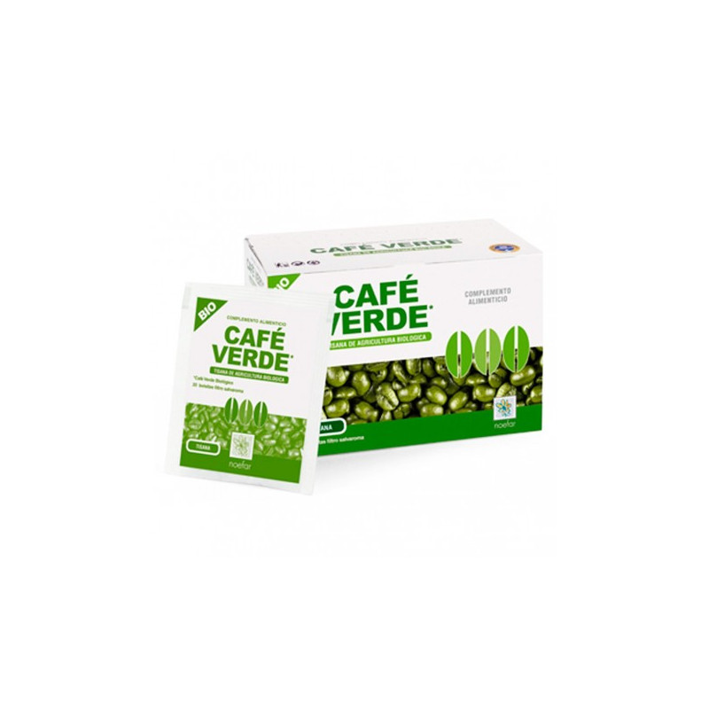 Cafe verde bio 20f p/m