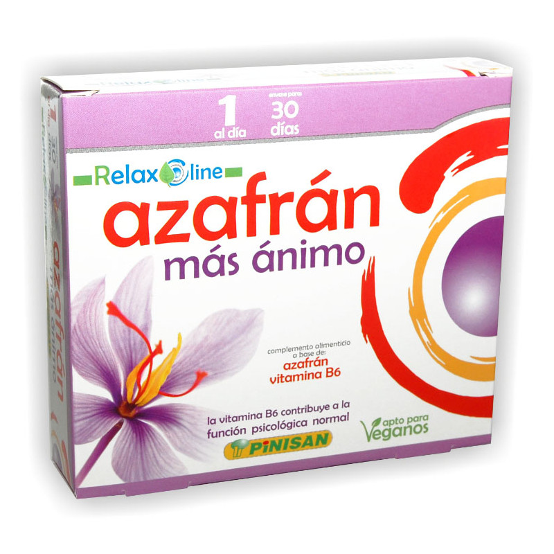 Azafran mas animo 30cap pinisa