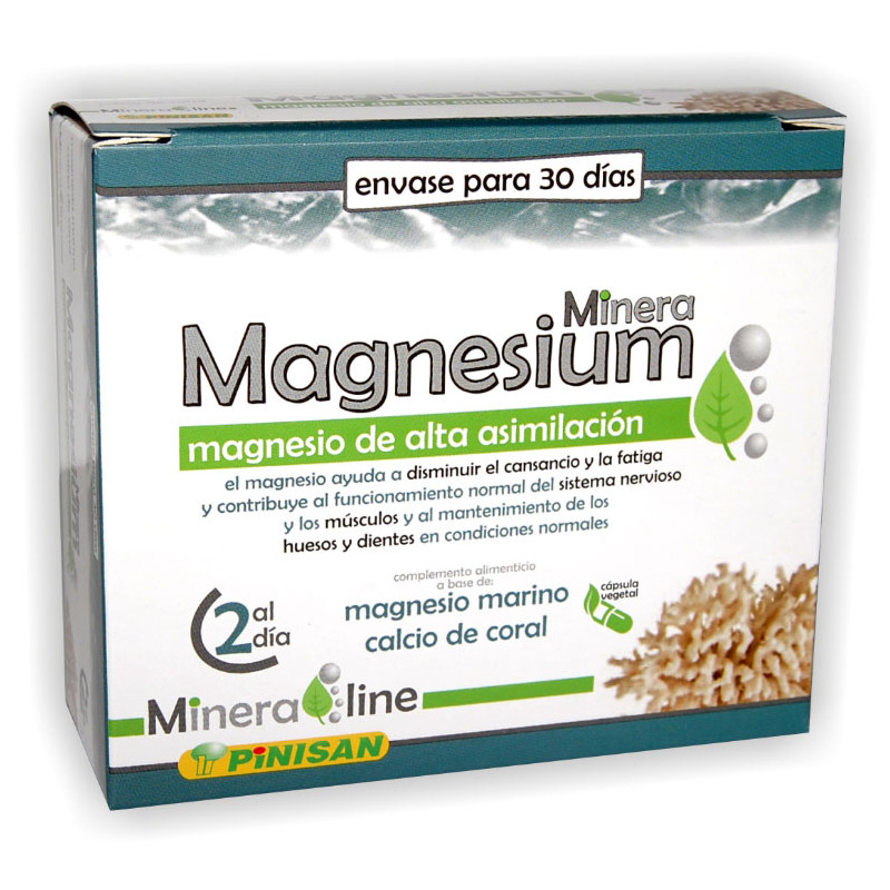 Minera magnesio 60caps pinisan
