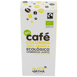 Cafe colombia 250gr bio c/j
