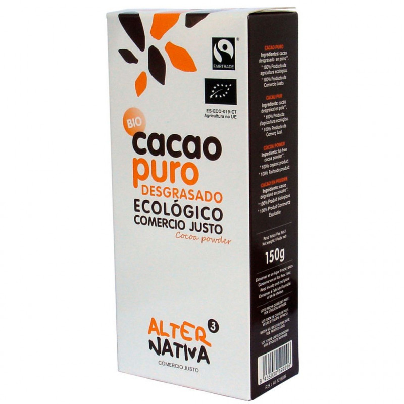 Cacao puro 150g bio c.justo