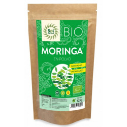 Moringa polvo bio 125gr s/g vegano sol natural