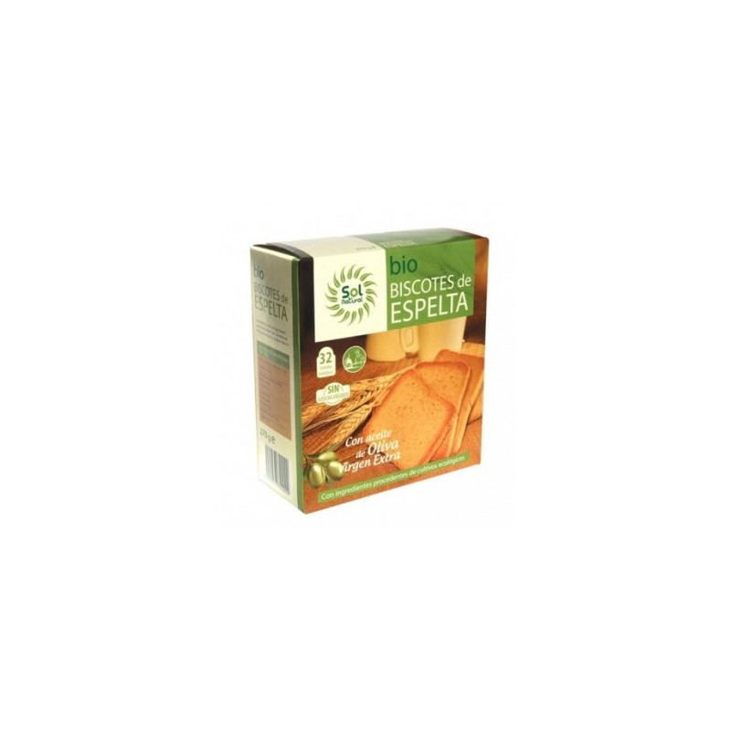 Biscotes de espelta 270gr.soln