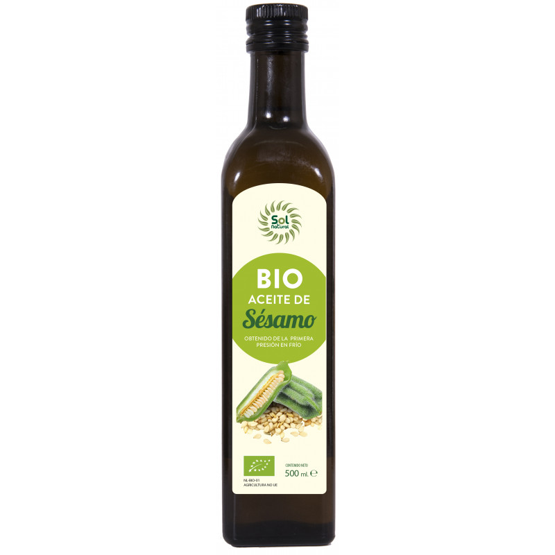 Aceite sesamo 500ml sol natura