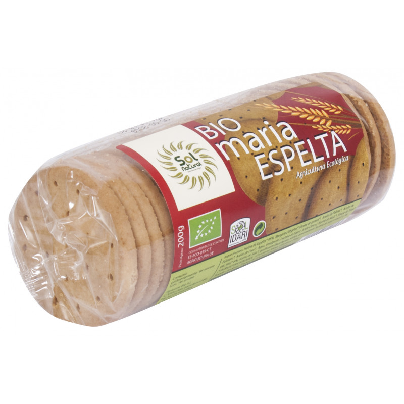 Galletas maria espelta 200gr bio vipasana sol nat.