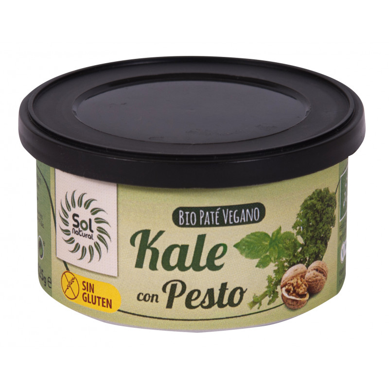 Pate vegano kale s/g sol natur