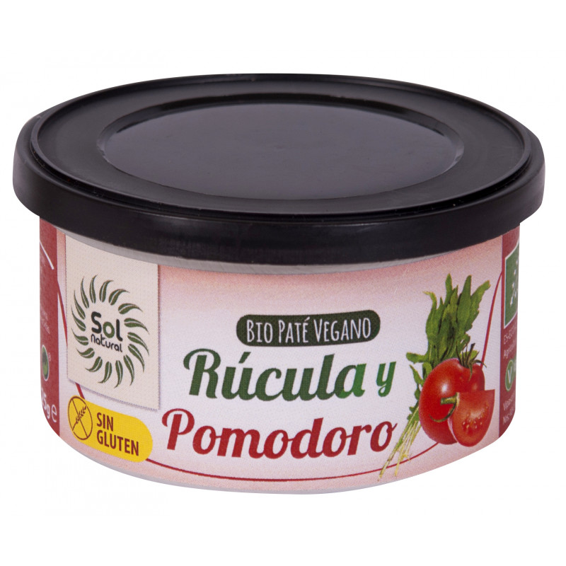 Pate vegano rucula/pomodoro