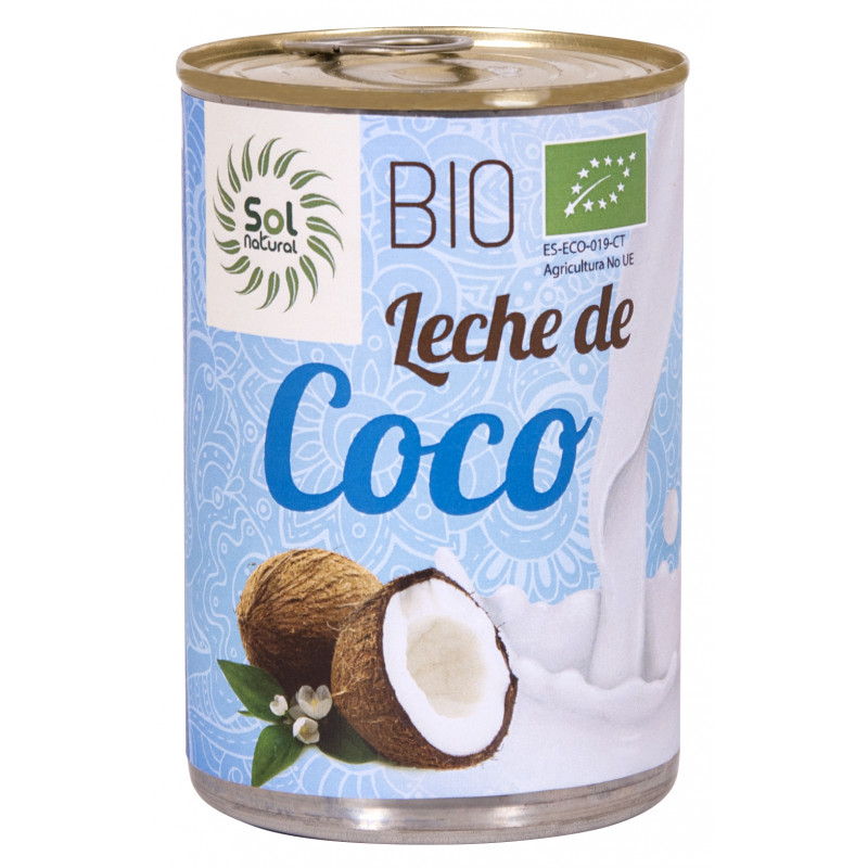 Leche coco 400ml bio sol natural