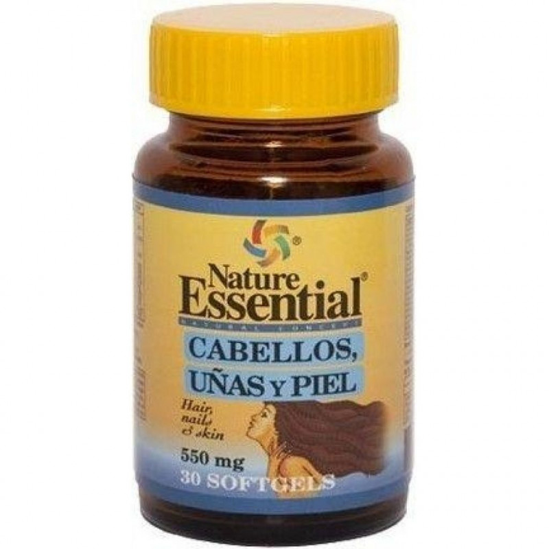 Cabellos uñas y piel 30cap nature essential