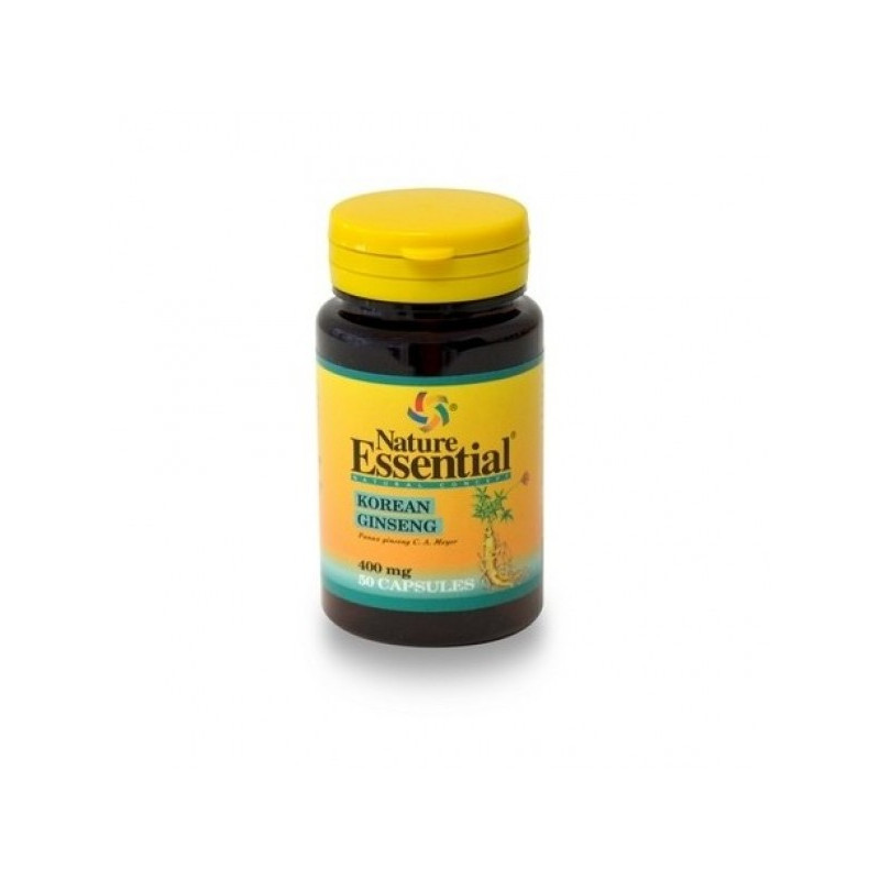 Ginseng koreano 50caps 400mg nature essential