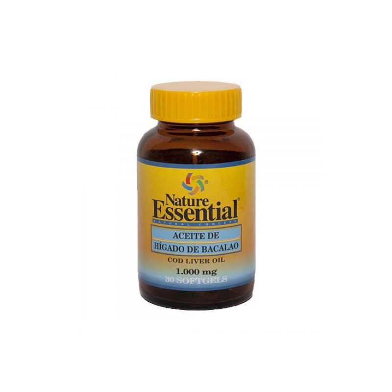 Higado bacalao 1000mg 30p nature essential