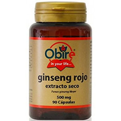 Ginseng rojo 500mg 90cap obire