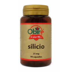 Silicio 25mg 90caps obire