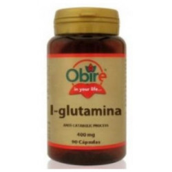 L-glutamina 90cap 400mg obire