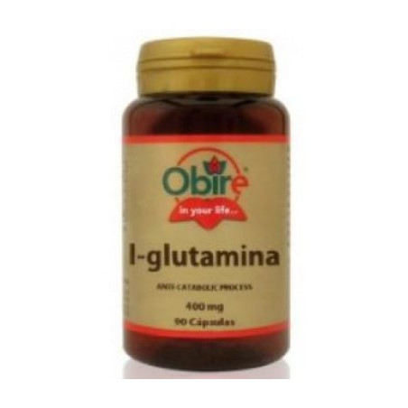 L-glutamina 90cap 400mg obire