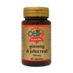 Ginseng+jalea 600mg 60cp obire