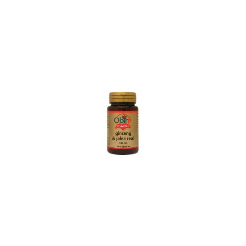 Ginseng+jalea 600mg 60cp obire