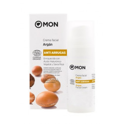 Crema facial argan anti-arrugas mon