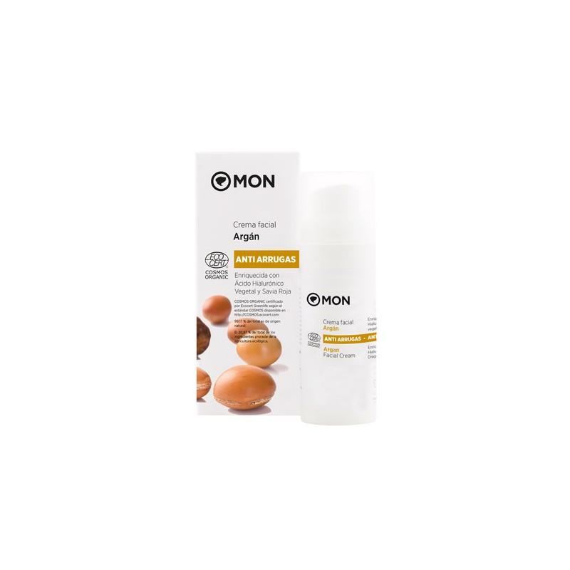 Crema facial argan anti-arrugas mon