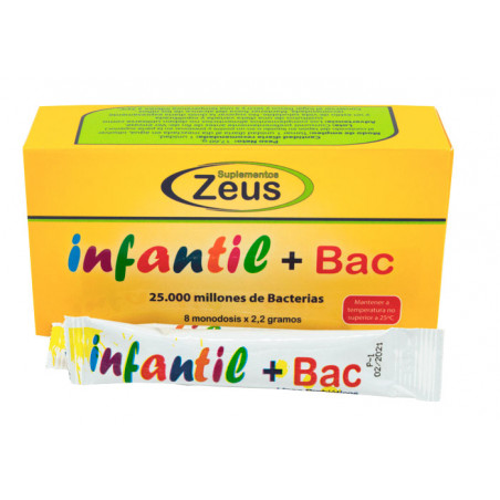 Infantil+bac 8-monodosis zeus