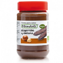 Crema algarroba mandole 375gr