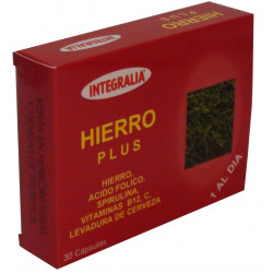 Hierro plus 30caps integralia