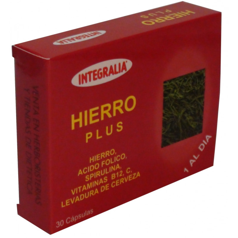 Hierro plus 30caps integralia