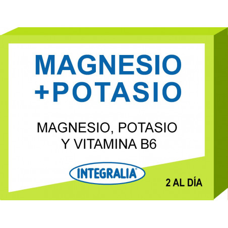 Magnesio+potasio 60cap integra