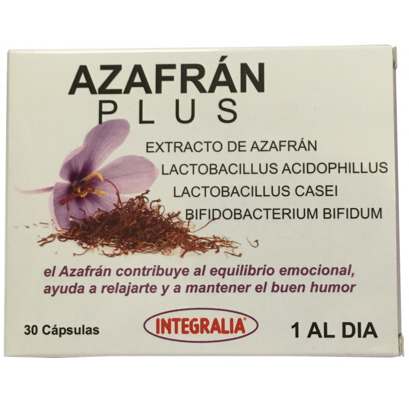Azafran plus 30caps.integralia
