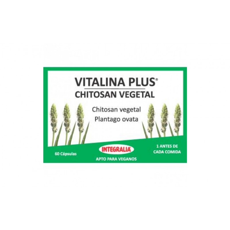 Vitalina plus chitosan vegetal 60caps integralia