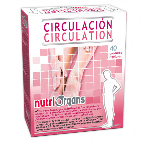 Nutriorgans circulacion 40 cap
