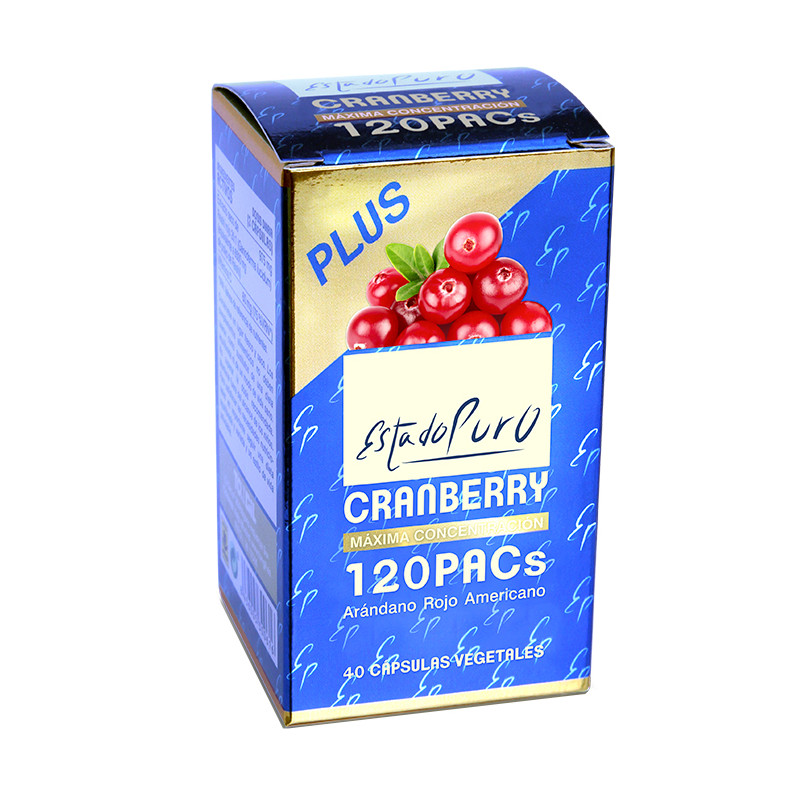 Cranberry 120 pacs arandano rojo amer.40cap tongil