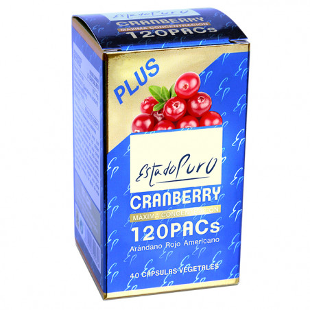 Cranberry 120 pacs arandano rojo amer.40cap tongil
