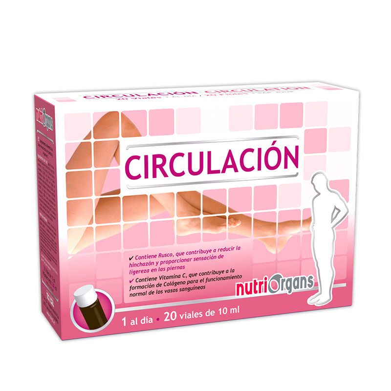 Nutriorgans circulacion 20 amp