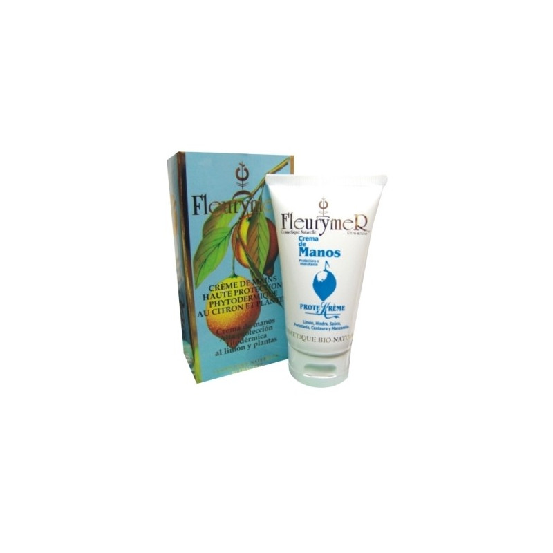 Crema de manos limon y plantas 80ml fleurymer